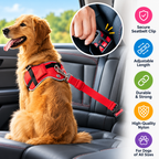 Cinturón de seguridad ajustable para perro y gato